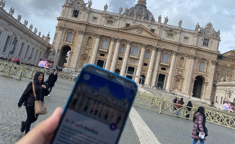 The Vatican City in Italy with St. Peter's Basilica Audio Guide.

