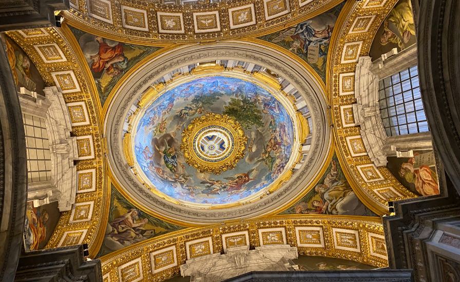 Ceiling of the Vatican Museum, Gregorian Chapel
