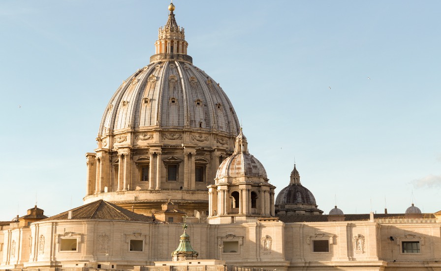 st peter basilica dome entry